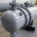 Double tube plate heat exchanger