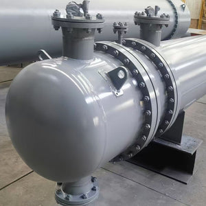 Double tube plate heat exchanger